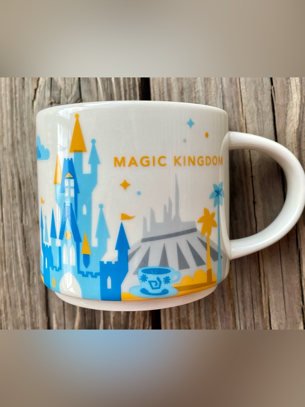 Starbucks- MAGIC KINGDOM - you are here mug